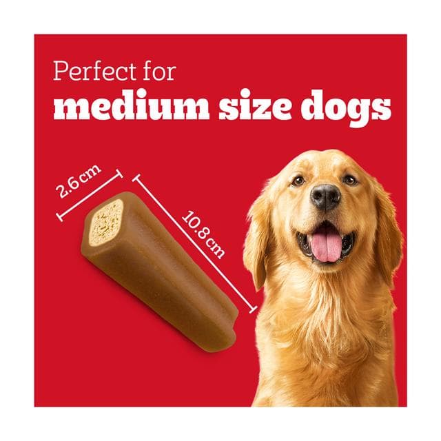Pedigree Jumbone Chicken & Lamb Adult Medium Dog Treat Chews x2 180g - gallery image 5