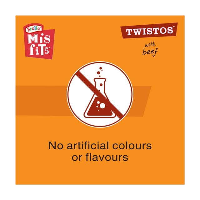 Misfits Twistos Dog Treats Chews with Beef 105g - gallery image 4