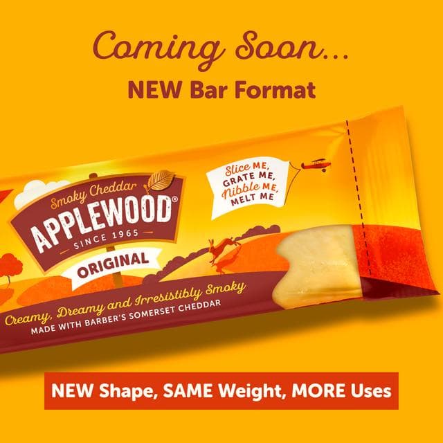 Applewood 185g Smoky Original Cheddar - gallery image 2