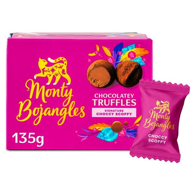 Monty Bojangles Choccy Scoffy 135g - gallery image 1