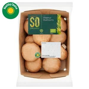 Sainsbury's 300g Chestnut Mushrooms, SO Organic