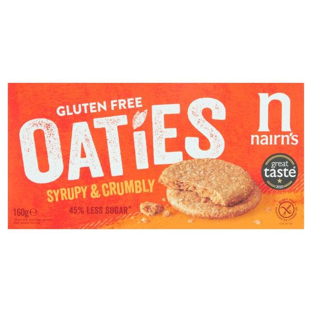 Nairn's Gluten Free Oaties Biscuits 160g - gallery image 1