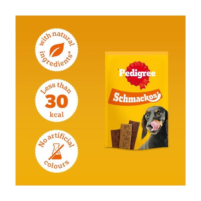 Pedigree Schmackos Adult Dog Treats Meaty Multi Mix 110 Sticks 790g - gallery image 3