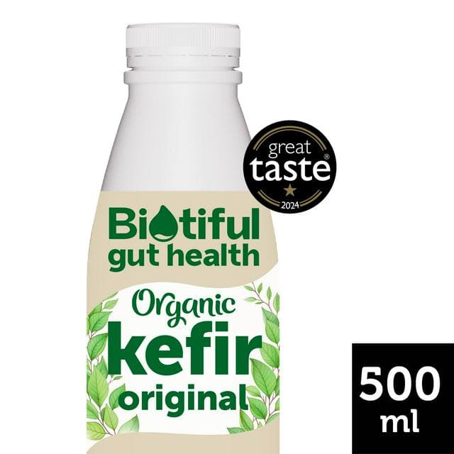 Biotiful Gut Health Organic Kefir Milk Drink Original 500ml - gallery image 1