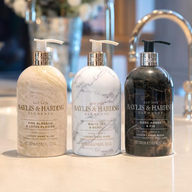 Baylis & Harding Elements White Tea & Neroli Luxury Hand Wash 500ml - gallery image 6