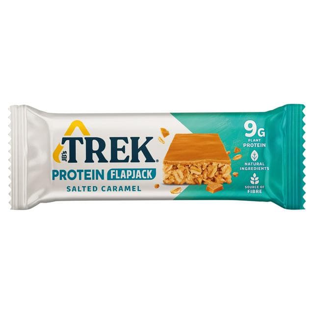 Trek Salted Caramel Protein Flapjack 50g - gallery image 1