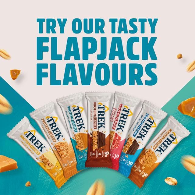 Trek Salted Caramel Protein Flapjack 50g - gallery image 4