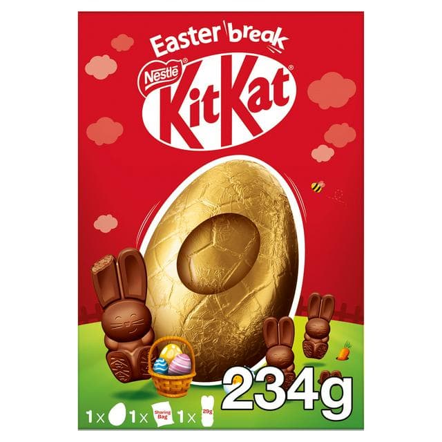KitKat Bunny Milk Chocolate Giant Easter Egg 234g - gallery image 1