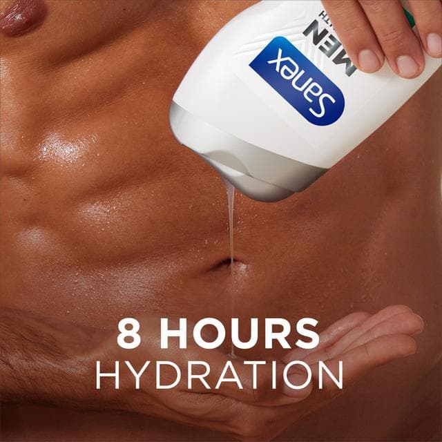 Sanex 400ml Men Skin Health Deep Clean Shower Gel - gallery image 5