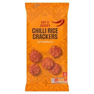 Sainsbury's Chilli Spicy Thai Rice Crackers 125g