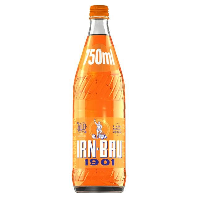 Irn-Bru 1901 Soft Drink Glass Bottle 750ml - gallery image 1