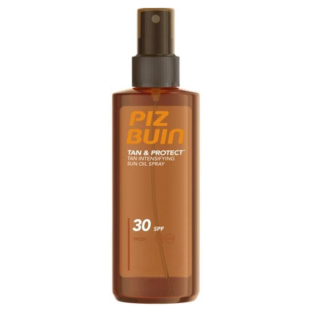 Piz Buin 150ml Tan & Protect Tan Intensifying SPF 30 Sun Oil Lotion - gallery image 1