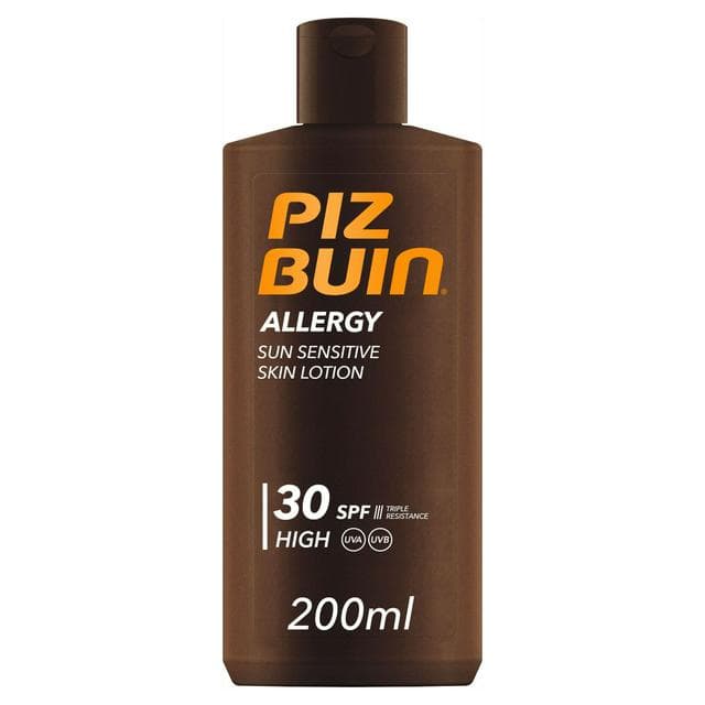 Piz Buin Allergy Sun Sensitive Skin Lotion SPF30 Moisturiser 200ml - gallery image 1