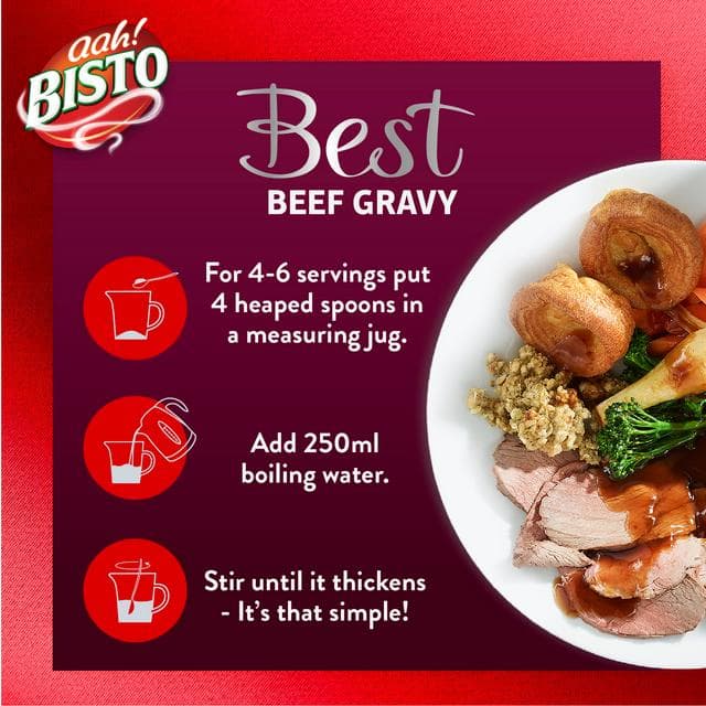 Bisto Best Beef Gravy Granules 390g - gallery image 4