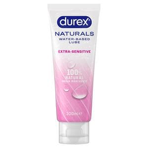 Durex Naturals Intimate Extra Sensitive Water Base Lubricant 100ml