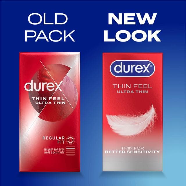 Durex Thin Feel Ultra Thin Condoms x12 - gallery image 2