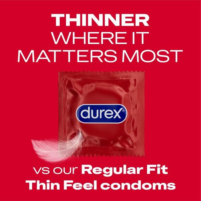 Durex Thin Feel Ultra Thin Condoms x12 - gallery image 5
