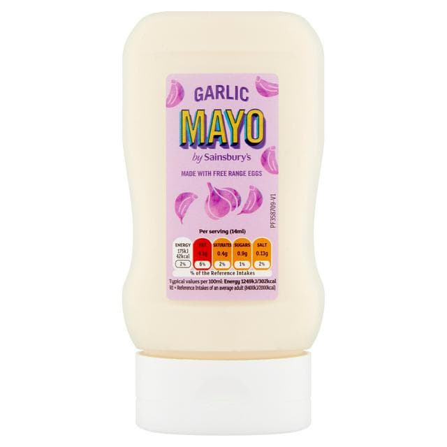 Sainsbury's Garlic Mayonnaise 280ml - gallery image 1