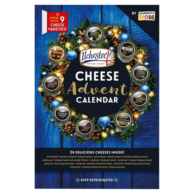 Ilchester Cheese Advent Calendar 24 x 20g (480g) - gallery image 1