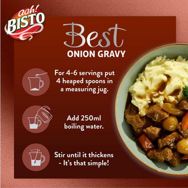 Bisto Best Onion Gravy Granules 230g - gallery image 5