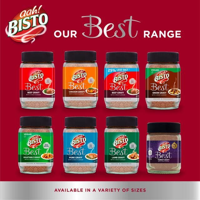 Bisto Best Reduced Salt Beef Gravy Granules 230g - gallery image 6