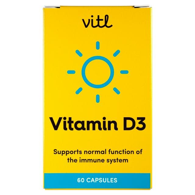 Vitl Vitamin D Capsules x60 - gallery image 1