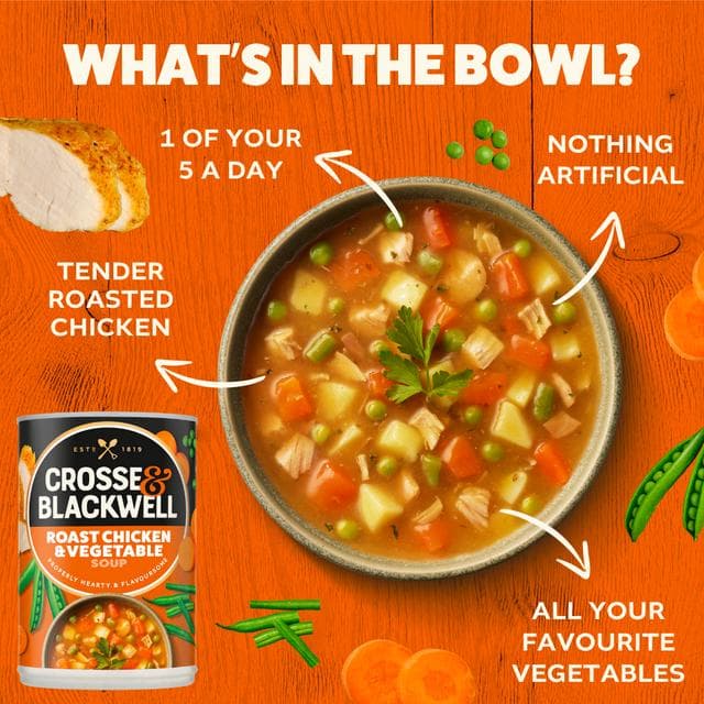Crosse & Blackwell 400g Roast Chicken & Vegetable Soup - gallery image 2