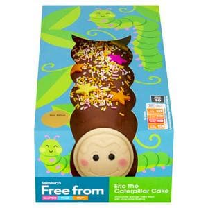 Sainsbury's Free From 557g Eric the Caterpillar Cake