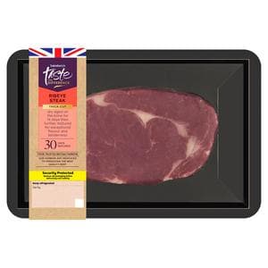 Sainsbury's 30 Days Matured British Beef Thick Cut Ribeye Steak, Taste the Difference 400g