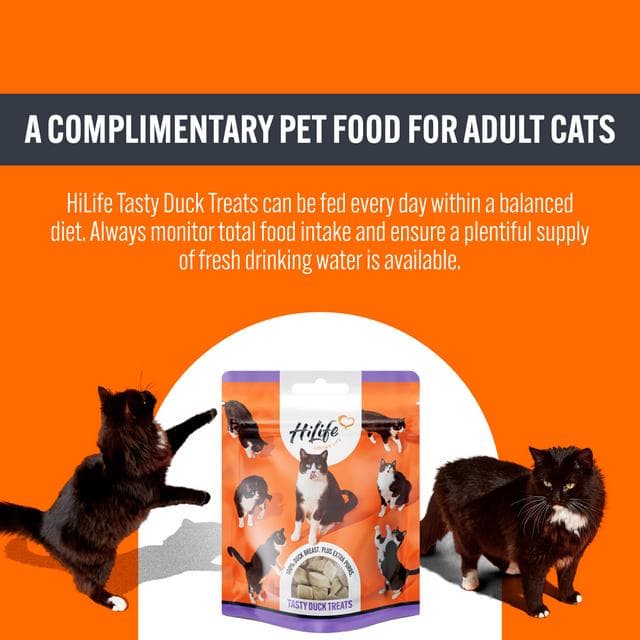HiLife 100% Natural Duck Breast Cat Treats 10g - gallery image 6
