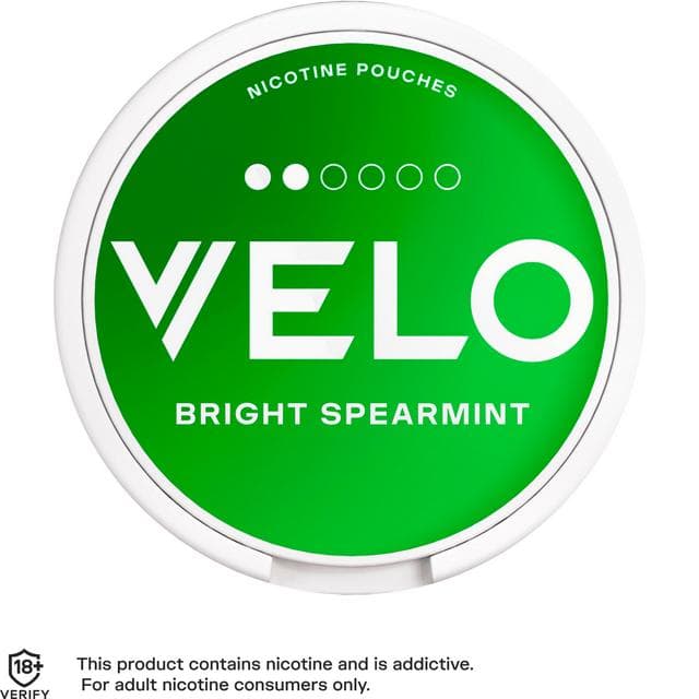 Velo Nicotine Pouch Bright Spearmint 6mg - gallery image 2