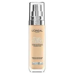 L'Oréal Paris True Match Liquid Foundation Various Shades with Hyaluronic Acid & SPF 30ml