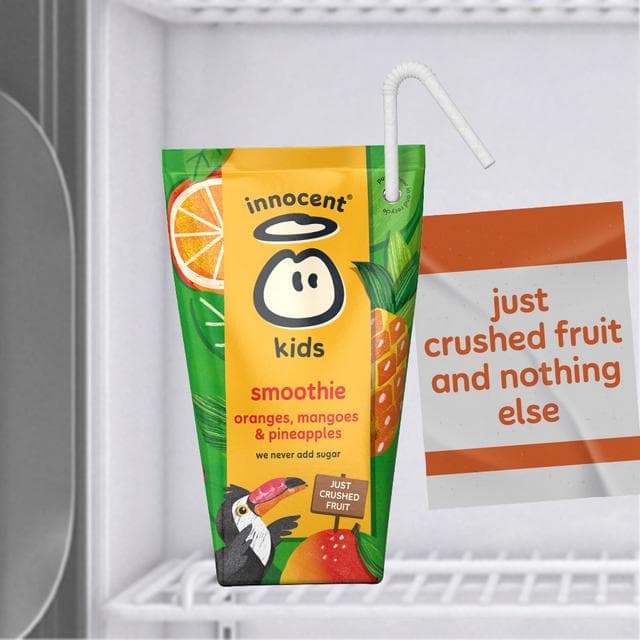 Innocent Kids Oranges, Mangoes & Pineapples Smoothies 10 x 150ml - gallery image 4