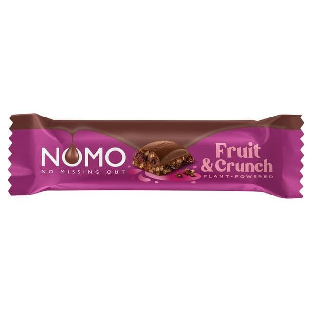 NOMO Fruit & Crunch Chocolate Bar 32g - gallery image 1