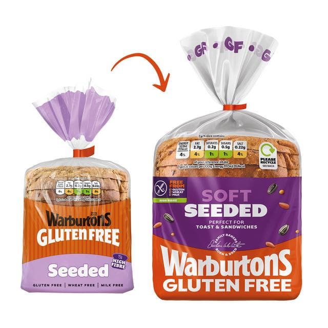 Warburtons Gluten Free Multiseed Loaf 300g - gallery image 2