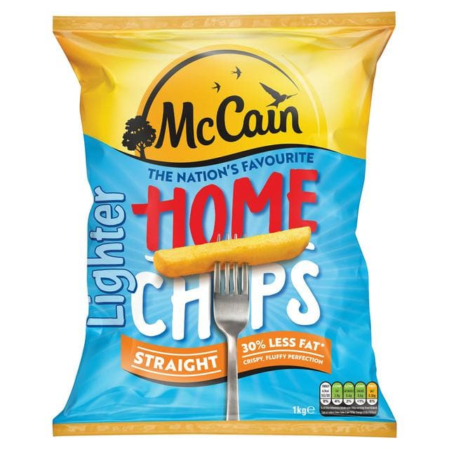 Mccain Lighter Home Chips Straight 1kg - gallery image 1