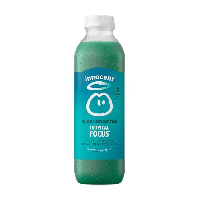 Innocent Tropical Focus Super Smoothie Guava & Pineapple with Vitamins 750ml - gallery image 2