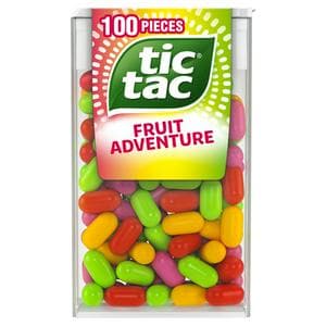 Tic Tac Fruit Adventure Sweets x100 49g