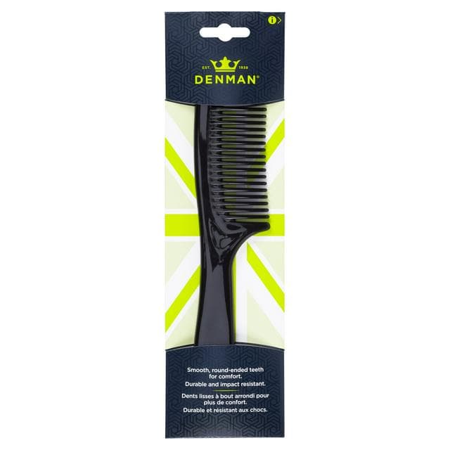 Denman D22 Grooming Comb Black - gallery image 1