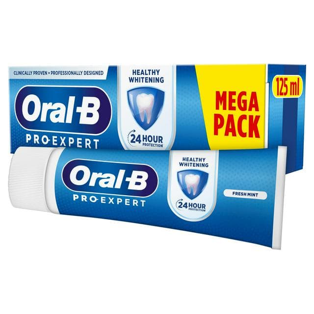 Oral-B Pro-Expert Healthy Whitening Toothpaste 125ml - gallery image 1