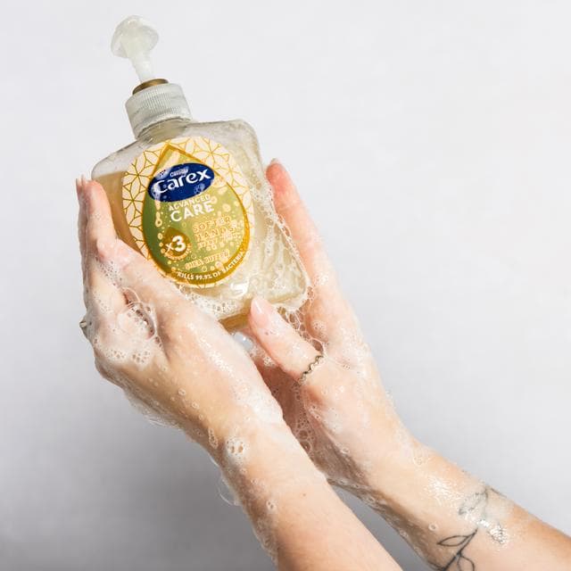 Carex 500ml Advanced Care Shea Butter Antibacterial Hand Wash - gallery image 2