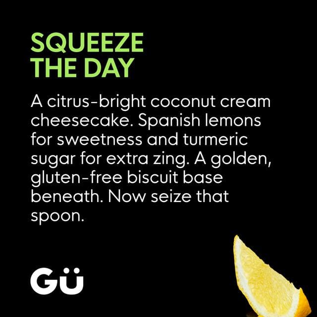 Gü Plant Spanish Lemon Cheesecakes Dessert 2 x 92g - gallery image 3