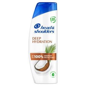 Head & Shoulders Anti Dandruff Shampoo, Deep Hydration with Coconut Oil 400ml
