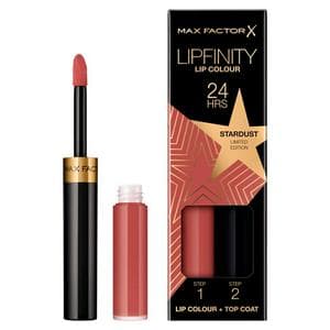 Max Factor Lipfinity 2-Step Long-Lasting Lipstick Rising Stars Collection 82 Stardust 5g