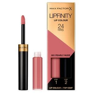 Max Factor Lipfinity 2-Step Long-Lasting Lipstick 001 Pearly Nude 5g