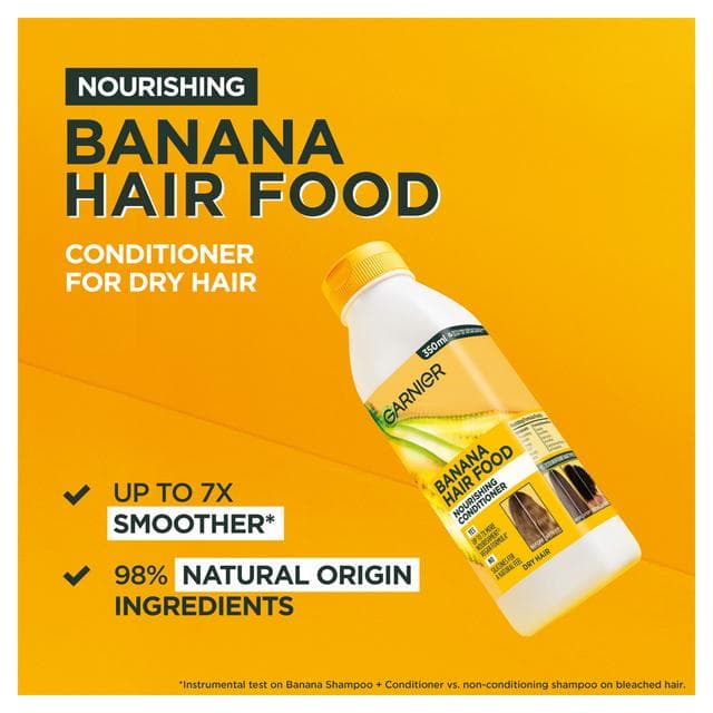 Garnier Ultimate Blends Nourishing Hair Food Banana Conditioner for Dry Hair 350ml - gallery image 3