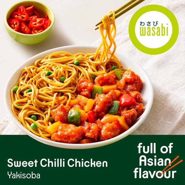 Wasabi Sweet Chilli Chkn Yakisoba 450g - gallery image 2