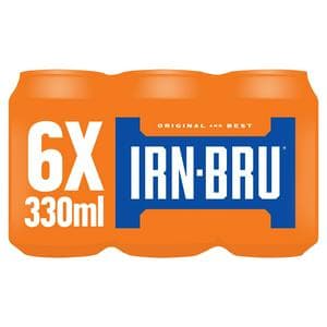 Irn-Bru Soft Drink 6x330ml