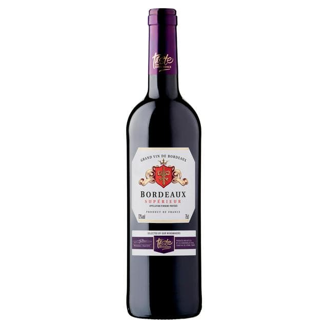 Sainsbury's Bordeaux Superieur Merlot Red Wine, Taste the Difference 75cl - gallery image 1