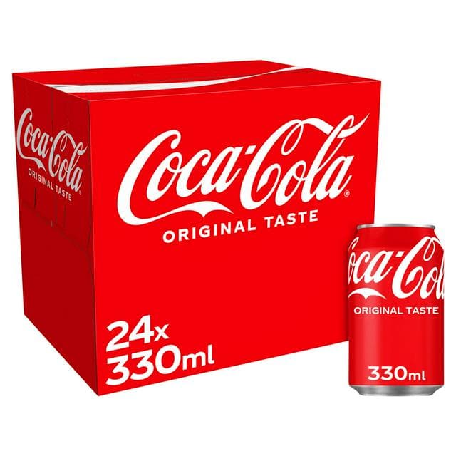 Coca-Cola Original Taste 24x330ml - gallery image 1